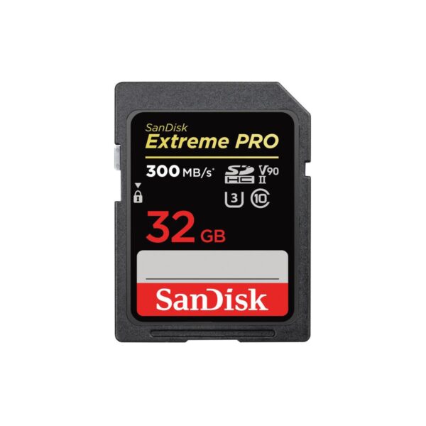 Extreme PRO® SD UHS-II cards