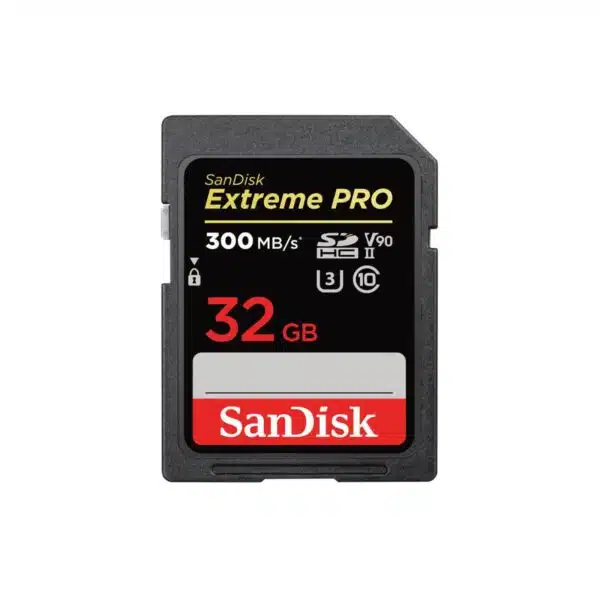 Extreme PRO® SD UHS-II cards
