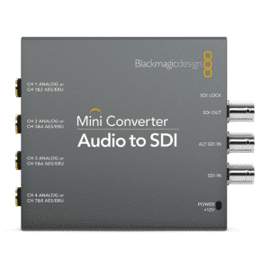 Blackmagic Design Mini Converter Audio to SDI 2