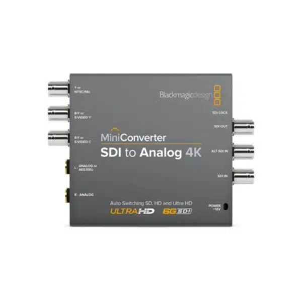 Blackmagic Design Mini Converter - SDI to Analog 4K