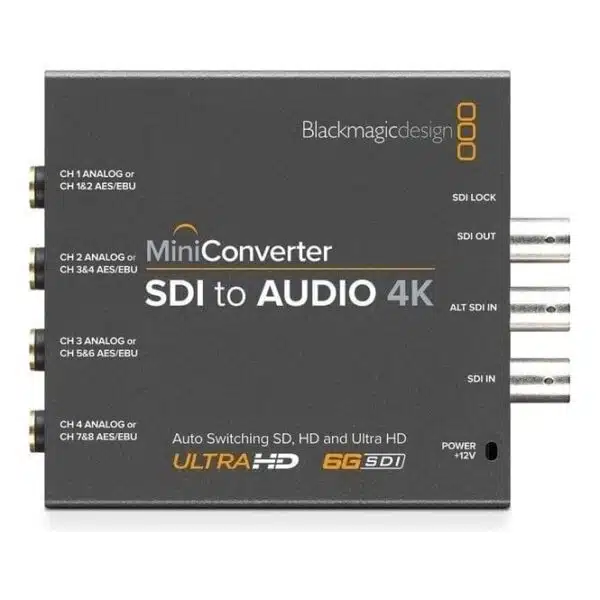 Blackmagic Design Mini Converter - SDI to Audio 4K