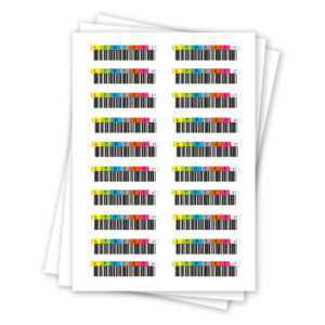 Tri-Optic LTO7 Ultrium Horizontal Label - Sheet of 20