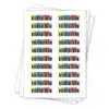 Tri-Optic LTO8 Ultrium Horizontal Label - Sheet of 20