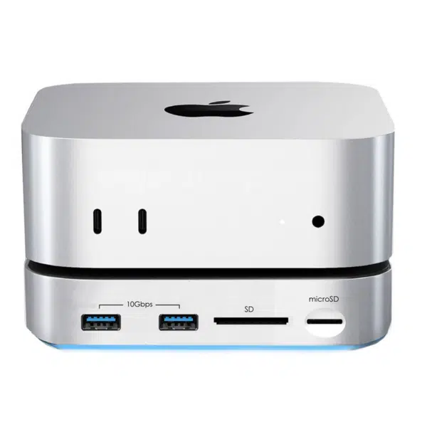 BLACKJET MiniRaiden Thunderbolt 5 M.2 SSD Docking Station for Mac mini