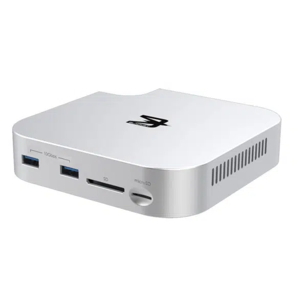 BLACKJET MiniRaiden Thunderbolt 5 M.2 SSD Docking Station for Mac mini