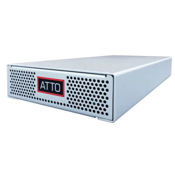 ATTO ThunderLink 5102 Dual-Port Thunderbolt to QSFP28 LC Optical Dual-Port 100Gb Ethernet Adapter