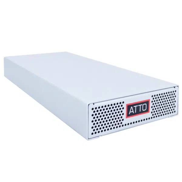 ATTO XstreamCORE 8100 Dual-Port 10Gb Ethernet to 4-port 12Gb SAS intelligent Bridge LC SFP+