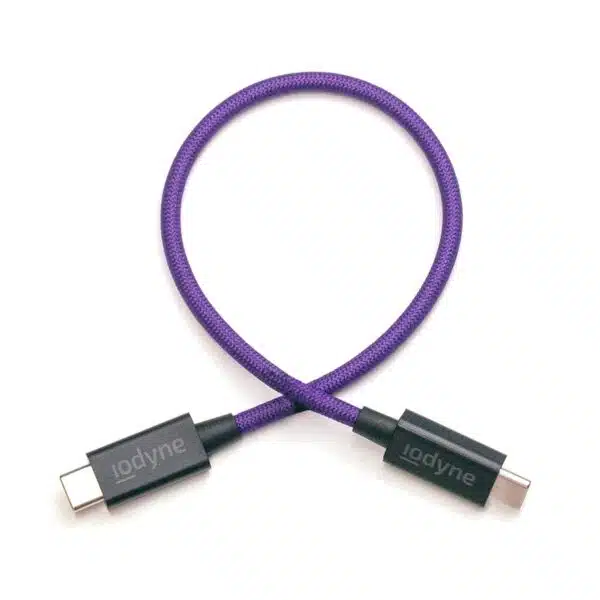 iodyne Braided USB4 / Thunderbolt Cable (40Gb/s)