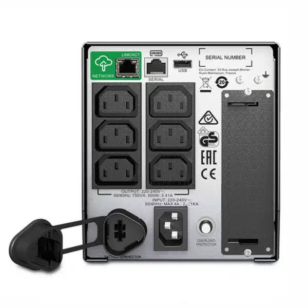 APC SMT750IC Smart-UPS Desktop Uninterruptible Power Supply